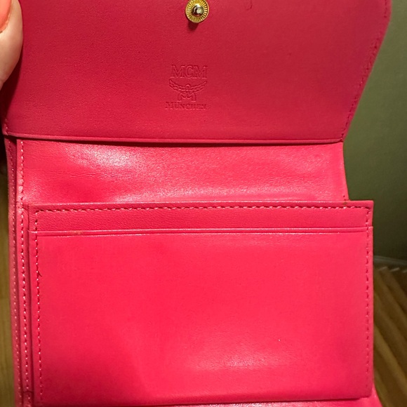 MCM Multicolor Visetos Coated Canvas & Leather Short Wallet w/box/dustbag/card - Picture 12 of 15